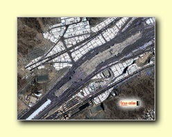 DOWNLOAD: Minaa during Hajj 1423 / 2003 - satellite aerial view